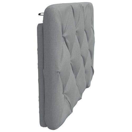 Gavlpude 90 cm stof lysegrå