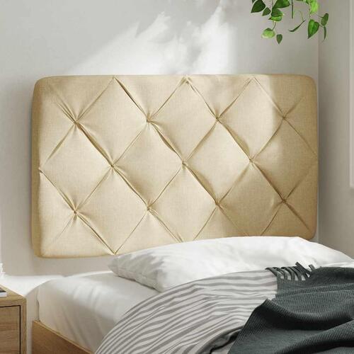 Gavlpude 90 cm stof cremefarvet