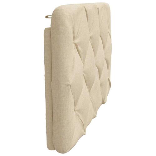 Gavlpude 90 cm stof cremefarvet
