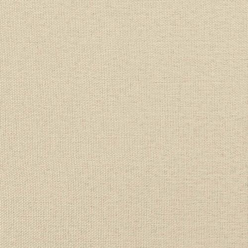 Gavlpude 90 cm stof cremefarvet