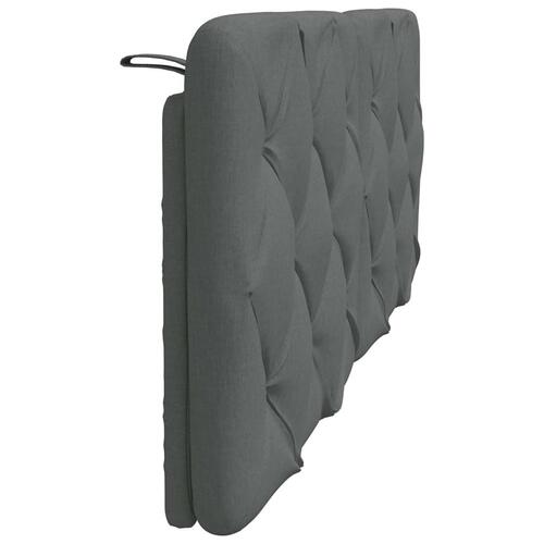 Gavlpude 140 cm stof mørkegrå