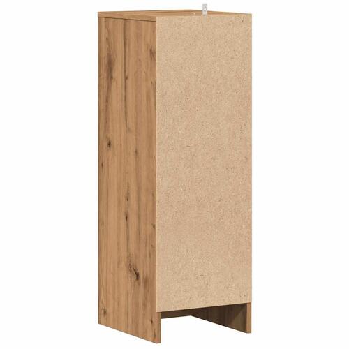 Skoskab 32x35x92 cm konstrueret træ kunsteg