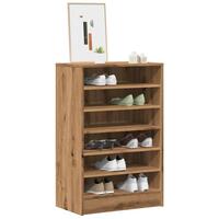 Skoskab 60x35x92 cm konstrueret træ kunsteg
