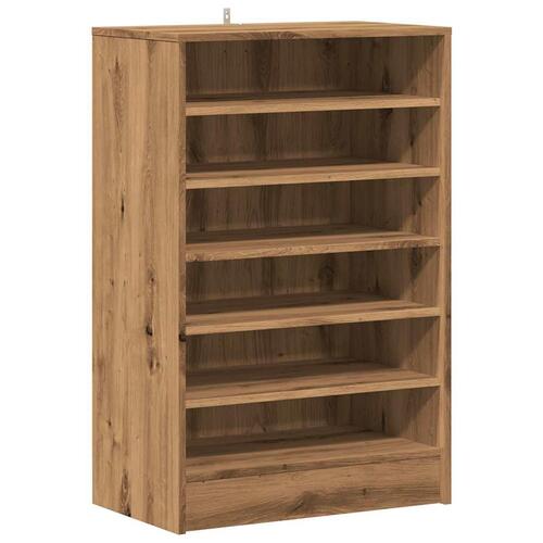 Skoskab 60x35x92 cm konstrueret træ kunsteg