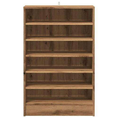 Skoskab 60x35x92 cm konstrueret træ kunsteg