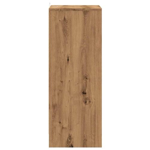Skoskab 60x35x92 cm konstrueret træ kunsteg