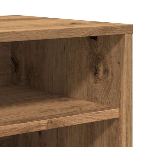 Skoskab 60x35x92 cm konstrueret træ kunsteg