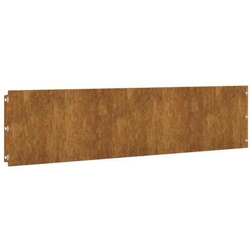 Plænekanter 20 stk. 25x103 cm fleksibelt vejrbestandigt stål
