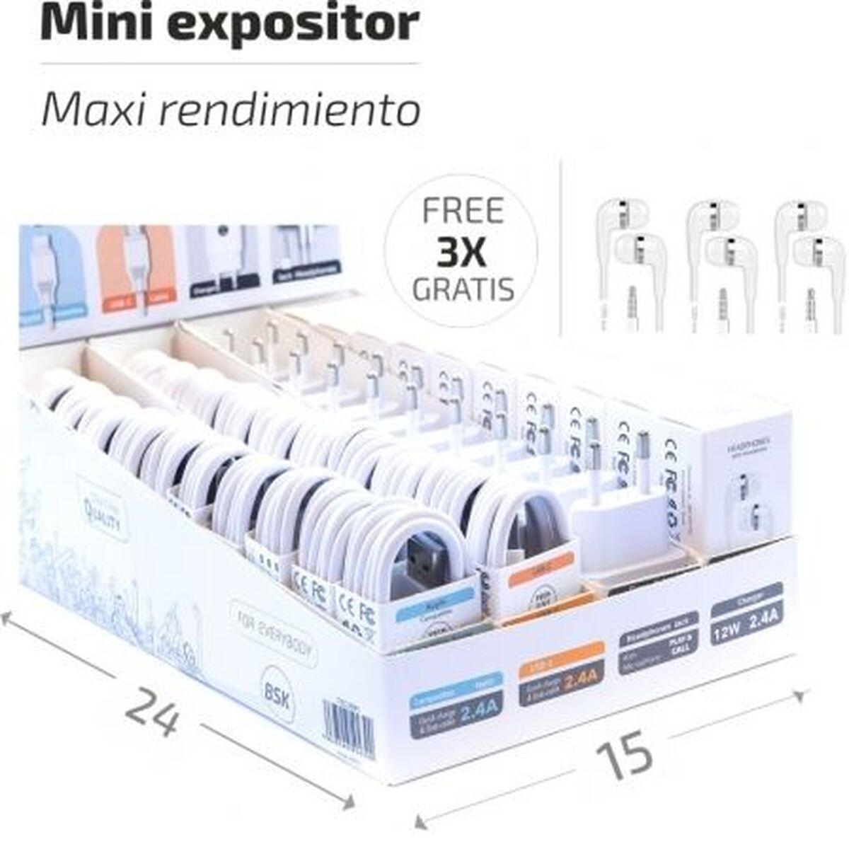 Tech One Tech TEC2991 diadem-hovedtelefoner med mikrofon - hvid