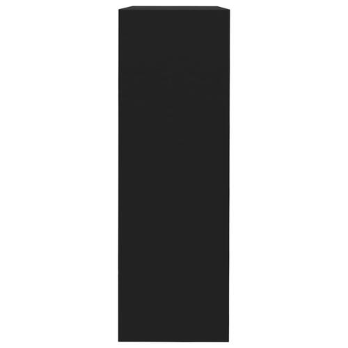 Væghylder 3 stk. kubeformet MDF sort