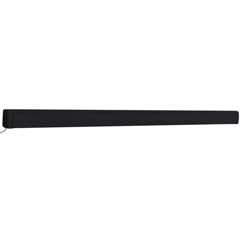 Kassettemarkise m. motor 350x250 cm blå og hvid