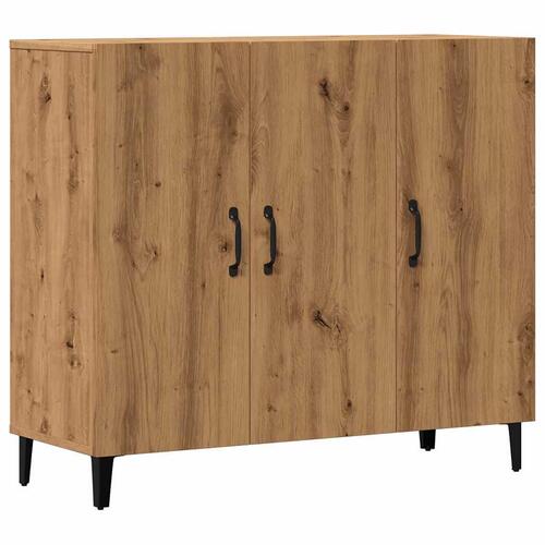 Skab 90x34x80 cm konstrueret træ kunsteg