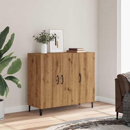 Skab 90x34x80 cm konstrueret træ kunsteg