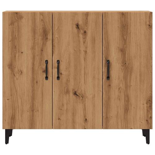 Skab 90x34x80 cm konstrueret træ kunsteg