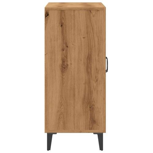 Skab 90x34x80 cm konstrueret træ kunsteg