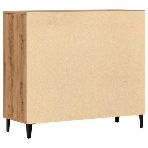 Skab 90x34x80 cm konstrueret træ kunsteg