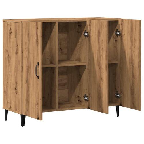 Skab 90x34x80 cm konstrueret træ kunsteg