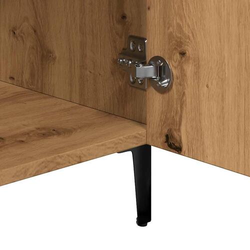 Skab 90x34x80 cm konstrueret træ kunsteg
