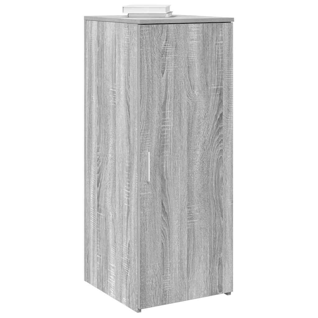 Skab 40x45x103,5 cm konstrueret træ grå sonoma-eg billede