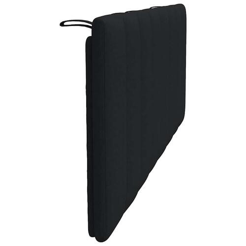 Gavlpude 120 cm stof sort