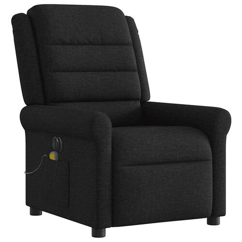 Eldrevet massagestol stof sort