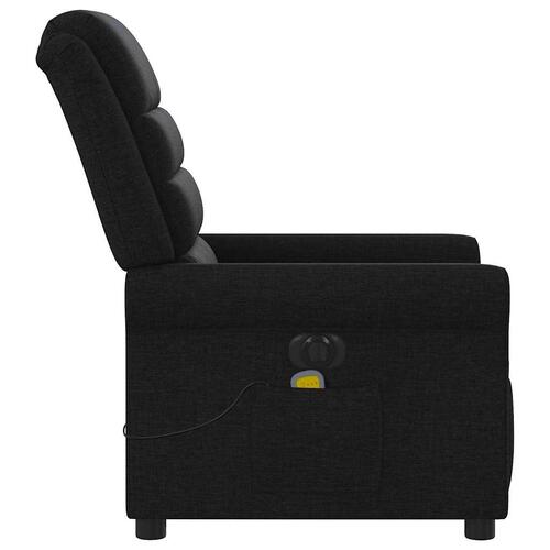 Eldrevet massagestol stof sort