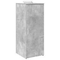 Skab 40x45x103,5 cm konstrueret træ betongrå
