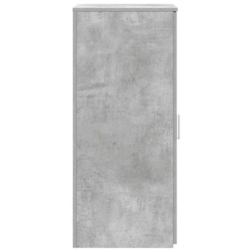 Skab 40x45x103,5 cm konstrueret træ betongrå