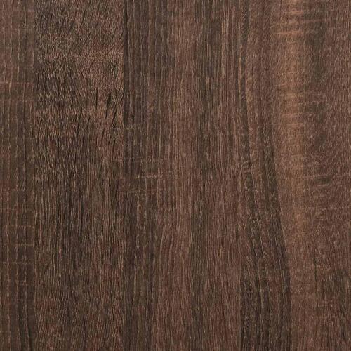 Receptionsskranke 100x40x104 cm brun egetræsfarve