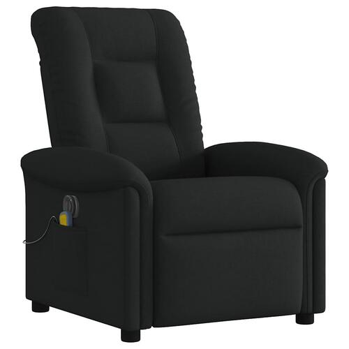Eldrevet massagestol stof sort