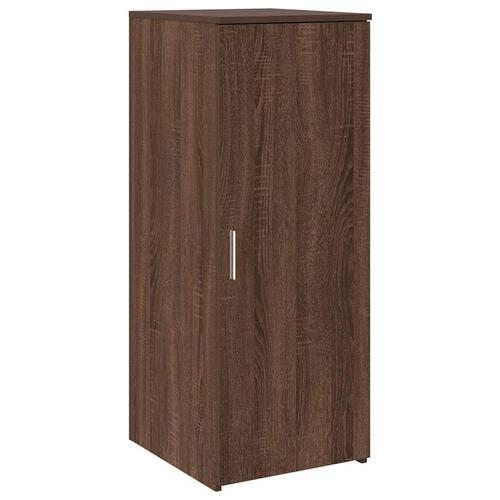 Skab 40x45x103,5 cm konstrueret træ røget egetræsfarve