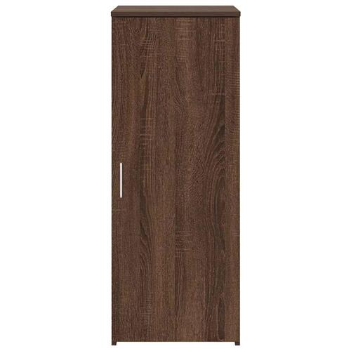 Skab 40x45x103,5 cm konstrueret træ røget egetræsfarve