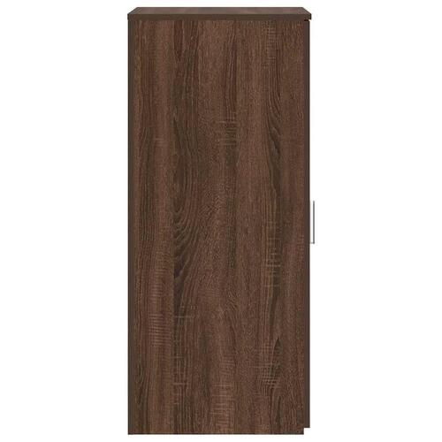 Skab 40x45x103,5 cm konstrueret træ røget egetræsfarve