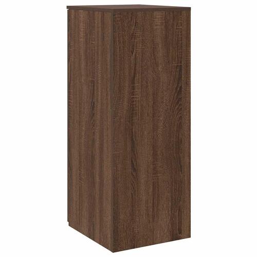 Skab 40x45x103,5 cm konstrueret træ røget egetræsfarve