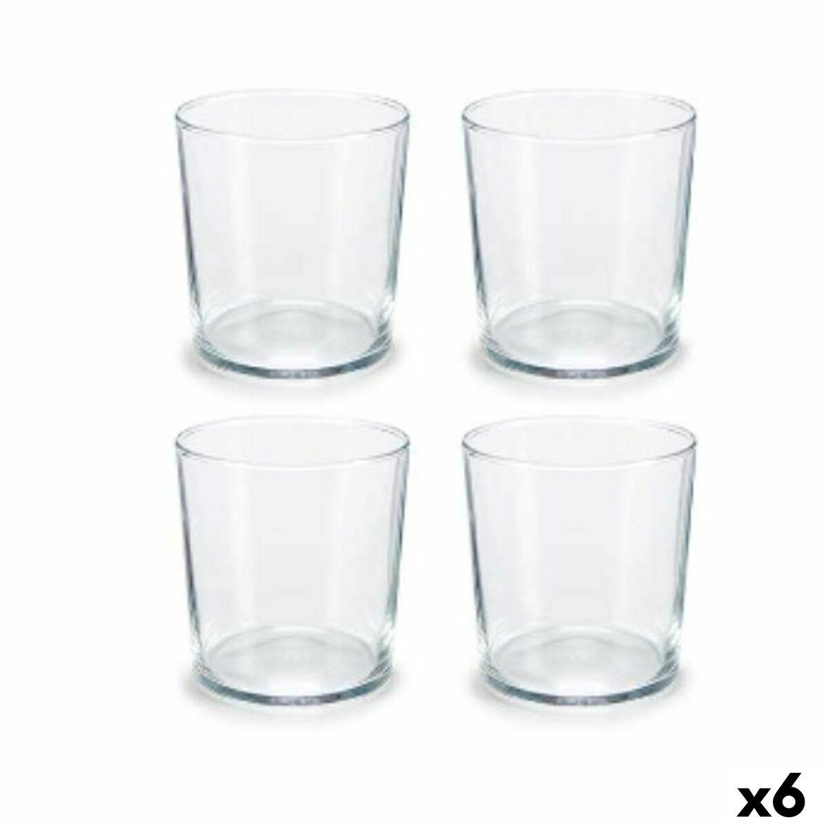 Glassæt Bistro 380 ml Gennemsigtig Krystal (6 enheder)