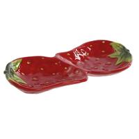 Snack bakke Home ESPRIT Rød Moderne 26 x 12,5 x 3,5 cm