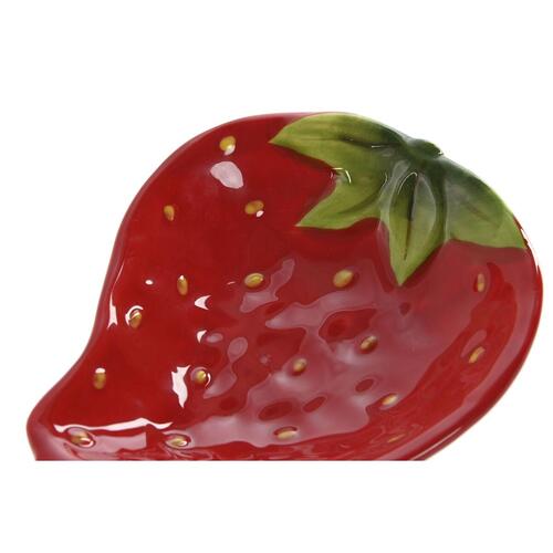 Snack bakke Home ESPRIT Rød Moderne 26 x 12,5 x 3,5 cm