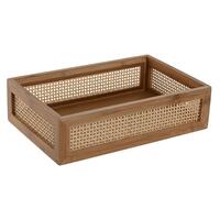 Snack bakke Home ESPRIT Natur 26 x 17 x 7 cm