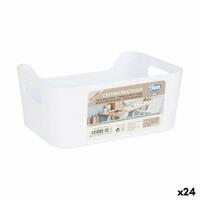 Multibrug kurv Dem Hvid 19 x 13,5 x 8 cm (24 enheder)