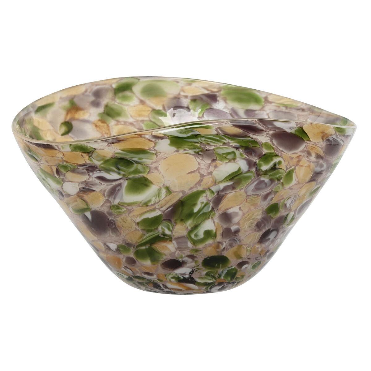 Borddekoration i krystal, multifarvet - 30 × 21 × 17 cm