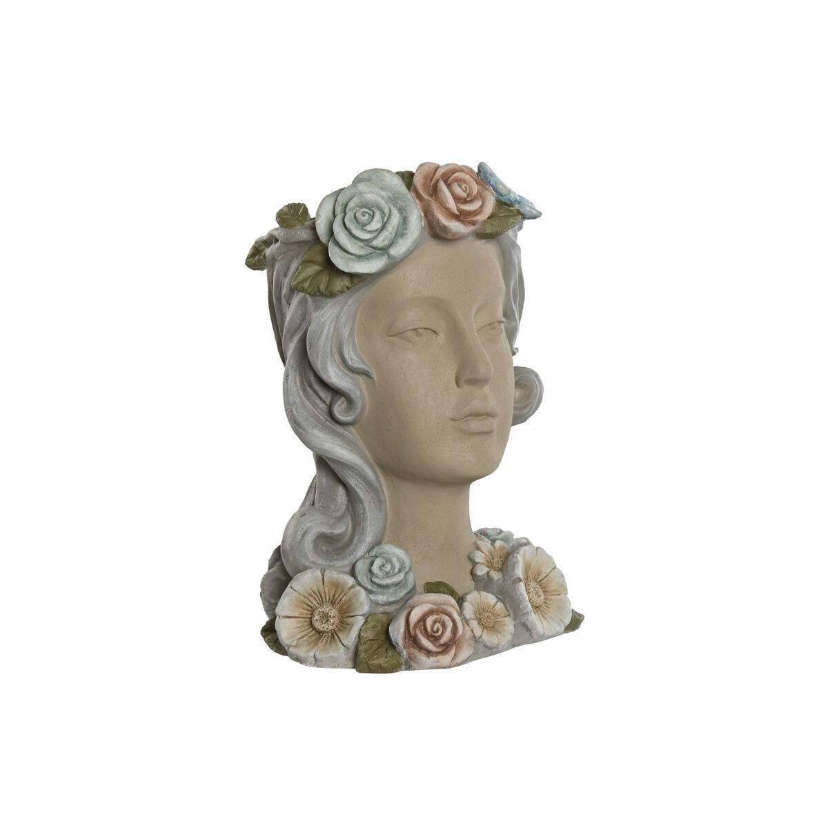 Urtepotte - chica, multifarvet/flødefarvet, magnesium, 32 × 30 × 48 cm