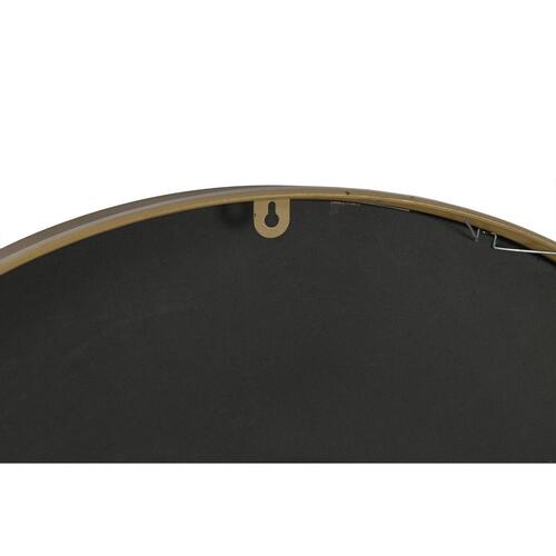Vægur Home ESPRIT Sort Gylden Metal Krystal Vintage 80 x 9,5 x 80 cm