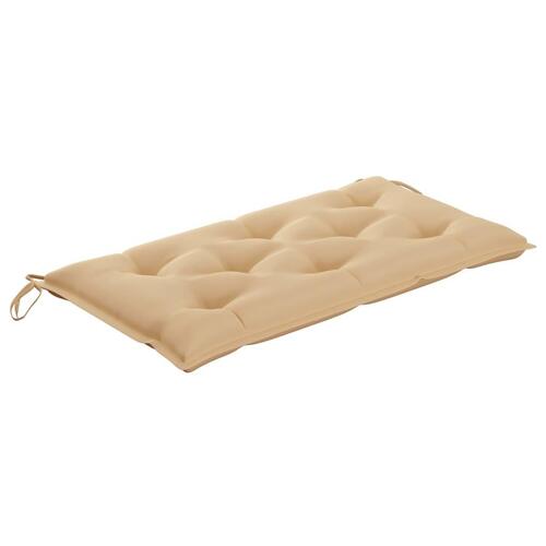 Hynde til havebænk 100x50x7 cm oxfordstof beige