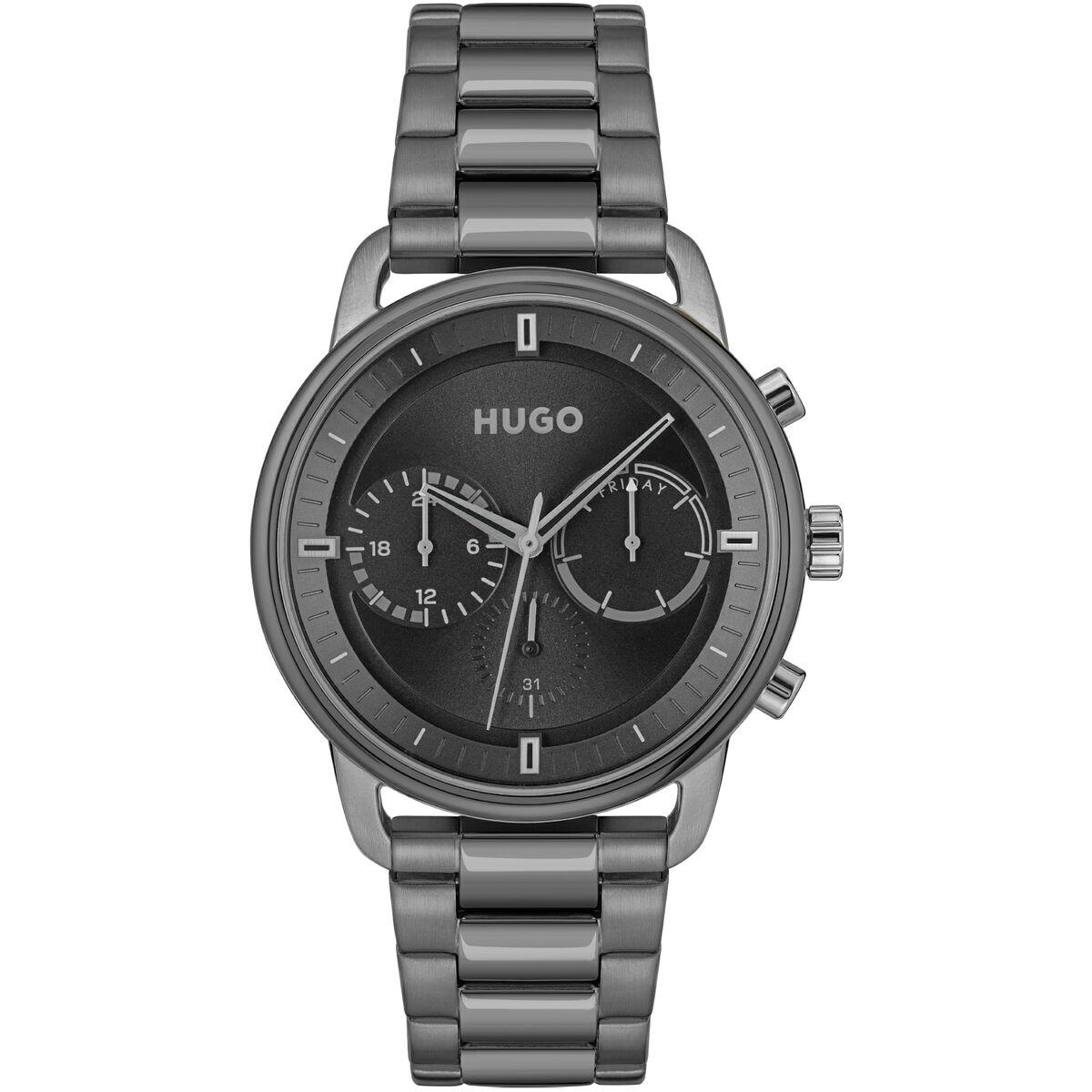 Hugo Boss unisex armbåndsur 1530234 - mørkegrå, Ø 44 mm