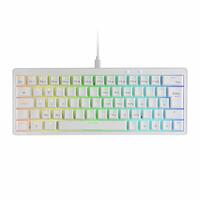 Gaming-tastatur Mars Gaming MKMINIPROWBES Hvid Qwerty US