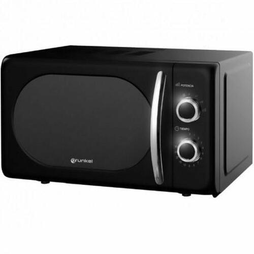 Mikrobølgeovn Grunkel MW-20 Sort 700 W 20 L