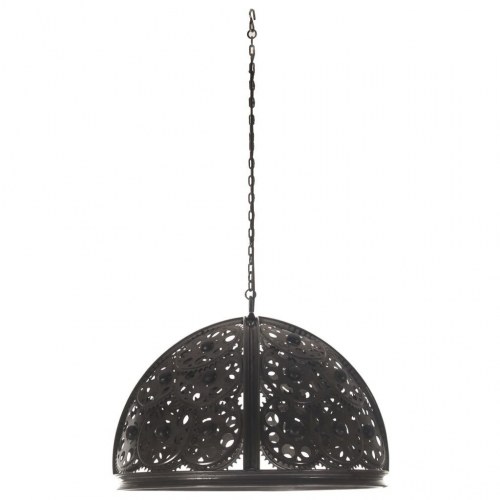 Industriel loftlampe med kæde og hjul 65 cm E27