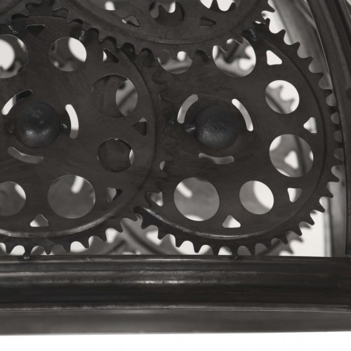 Industriel loftlampe med kæde og hjul 65 cm E27