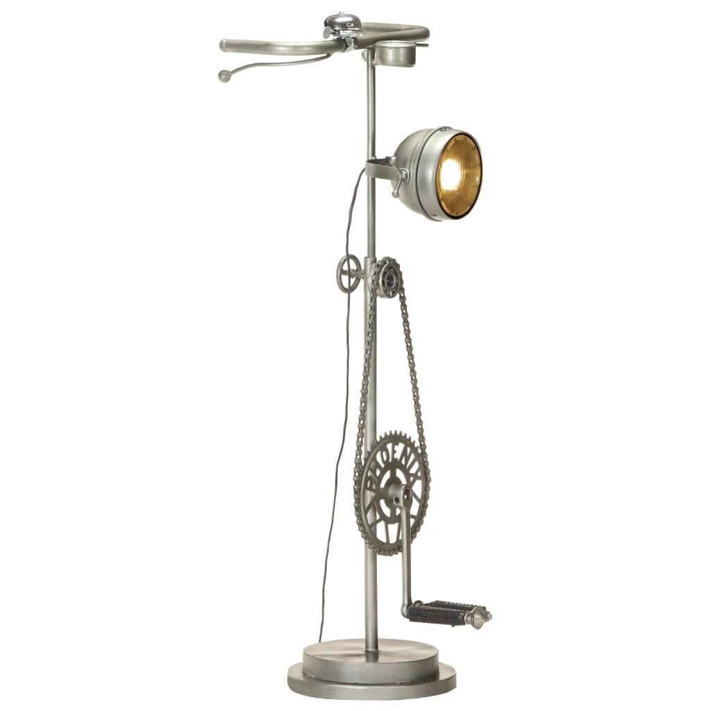 Gulvlampe i cykeldesign jern