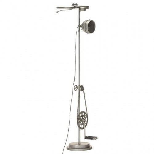 Gulvlampe i cykeldesign jern